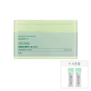 VT 시카 레티-에이 마스크 350g(30매), 1개 + 증정(리들샷 100 스틱 파우치, 2개)