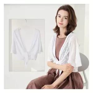 할리마리 여름 화이트 볼레로 가디건835174