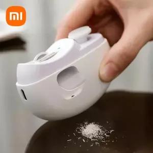 호환 조명 트리머가있는 샤오미호환 전기 자동 손톱깎이 USB 자동 다기능 연마 도구