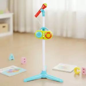 캐스B 꼬마가수 마이크스탠드 녹음기능 노래방 음악놀이 가수 역할놀이 마이크 장난감 유아