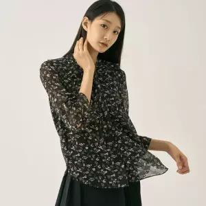 [지센] 2컬러 플로럴 쉬폰 블라우스 LFWSN805_P410374780