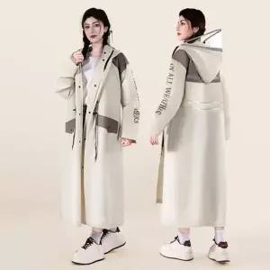 [하프클럽/]오버핏 롱 레인코트 예쁜 비옷 코트형 전신 패션 우비