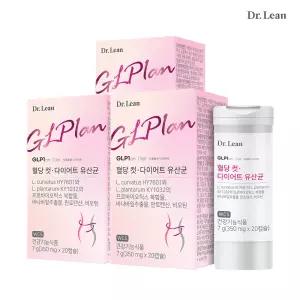 닥터린 혈당 컷 다이어트 유산균 지엘플랜 3박스(60캡슐)