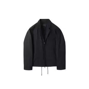 [커스텀멜로우](강남점) 블랙 집업 라펠 자켓 CWJAM25441BKX