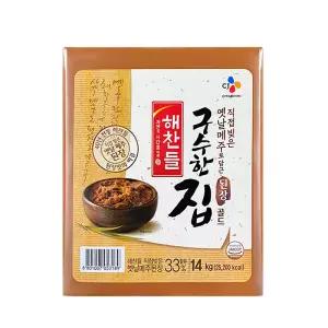 해찬들 구수한 집된장14kg