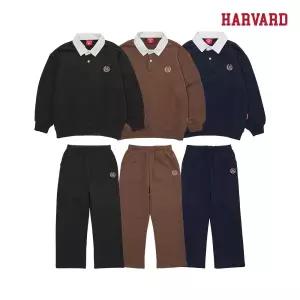 [롯데백화점]하버드 배색 카라티셔츠 상하복 B5F023