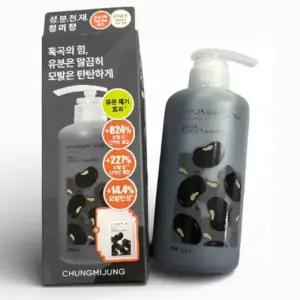 성분천재 모발탄력 청미정 흑곡 샴푸 500ml 단품 기획