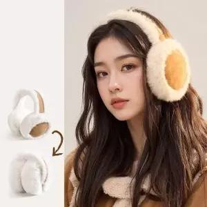 잭콤 소프트 토끼털 스마트 폴더블 귀마개 SD-251173 구루퍼 컬링 뿌리