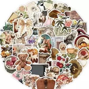 ( )50장세트 귀여운 노트북스티커 캐리어스티커 폰꾸 다꾸스티커