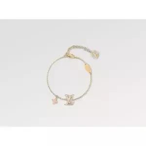 [LOUIS VUITTON]루이비통 아이코닉 에나멜 여성 팔찌 골드 72282609