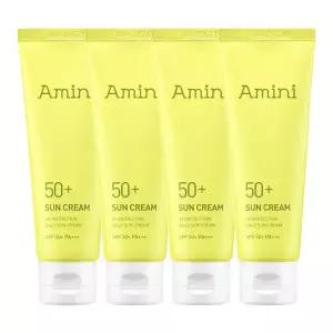 아미니 수분 콜라겐 데일리 선크림 50ml x 4개