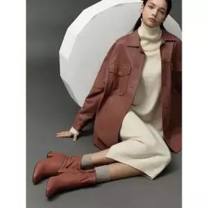 나인웨스트 뉴에이미 스트레치 양가죽 부츠 NW037 621409