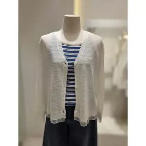 [SOUP](신세계 사우스시티) 밑단 프릴 니트 가디건 (SC4GD80)