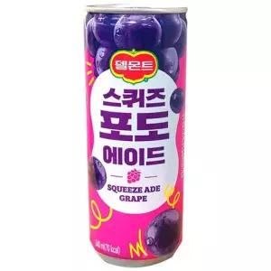 델몬트 스퀴즈 포도 240ml 30캔x2 무료배송
