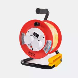 국산 펄스 전기릴선 PSR-K2M 캠핑용 가정용 전선 릴 작업용 연장선