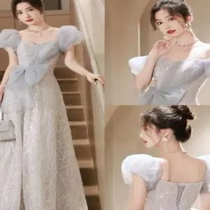 화려한 공연 연주회 빅사이즈 파티 드레스 들러리 무대의상 합창단 콩쿨 단체