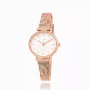 (스타필드 고양점)로이드 소프트터치 로즈골드 메쉬시계 LL2G20601I