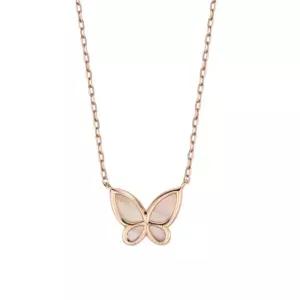 (스타필드 고양점)로이드 핑크자개 봄나비 14k 목걸이 LNN18035G