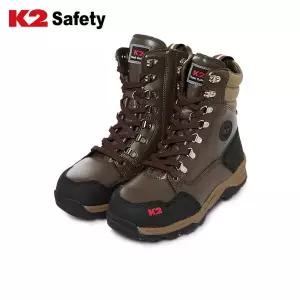 K2 케이투 세이프티 K2-69 브라운 지퍼 임업화 산림 작업화 안전화