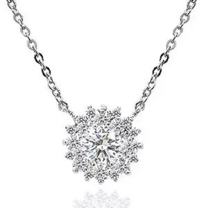 IGI GIA 5부 랩 그로운 다이아몬드 다이아 목걸이 프로포즈 발렌티나