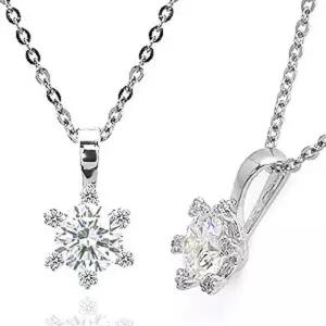 IGI GIA 5부 랩 그로운 다이아몬드 다이아 목걸이 프로포즈 이터널스타