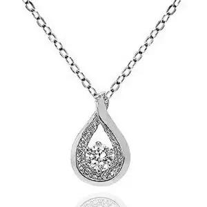 실버1부 랩 그로운 다이아몬드 다이아 목걸이 프로포즈 블란체