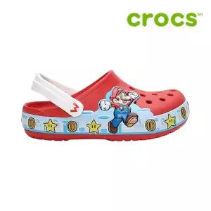 [크록스] 아동 샌달 /g1- 206438-8C1 / Kids Crocs Fun Lab Super Mario Lights Clog Flame
