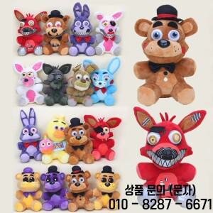 25CM 프레디 플러시 폭시 치카 보니 Springtrap 골든 Fazbear 부드러운 인형 14세 이상 장난감