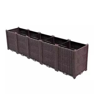 대형 플라스틱 화분 화단 학교 베란다 옥상 텃밭화분 키우기