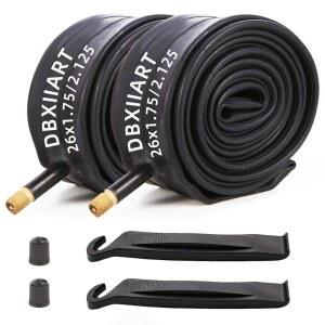 헤비 듀티 바이크 튜브 2PCS 16인치 / 20인치 24인치 26인치 27.5인치 x1.75 1.9 2.0 2.1 2.125 슈레이더 밸브 자전거 내부
