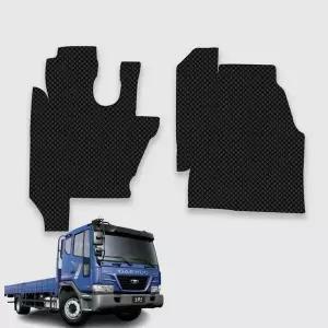 노부스 5T 트럭 전용 3D 엠보싱 차세대 고무매트 1열 운전석+조수석