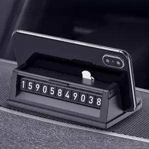 [RIZPICK]차량용 다기능 주차 번호판 휴대폰 멀티 거치대 네이게이션 트레이