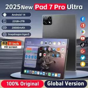 게임용태블릿 글로벌 버전 5G 태블릿 PC 패드 7S Pro 울트라 4K HD 120Hz 스냅드래곤 8 Gen3 20000mAh 22GB