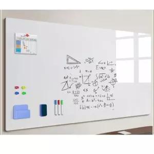 벽부착 화이트보드 부착식 스티커 칠판 시트지 접착식 자석판 패키지 무타공 학원 부착형