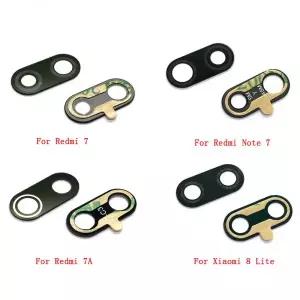 웹캠커버 카메라 가리개 후면 유리 렌즈 커버 2개 샤오미 레드미 노트 7미 8 라이트 7A 접착 스티커 교체