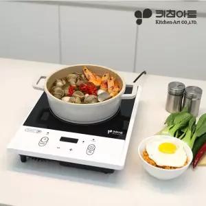 키친아트 1구 하이라이트 전기레인지 2000W 터치식 KHT-4004 /NSM