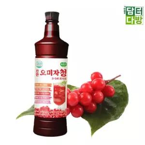 오미자청 광야식품 진한 원액 970ml