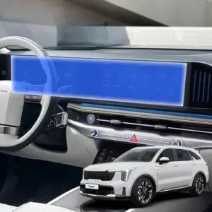[CAR] 쏘렌토MQ4 페이스리프트 풀커버 차량용 네비 디스플레이 보호 필름 하드코팅