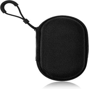 듀얼 지퍼와 후크가 달린 이어폰 보호 하드 쉘 여행용 휴대용 케이스 가방 유선 이어버드 MP3 플레이어
