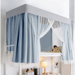 침대 커튼형 모기장 일체형 가정용 1개 플래닛 원터치 공통 이층침대모기장 기본형