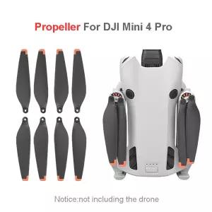 DJI mini 4 프로 드론 액세서리 프로펠러 소품 블레이드 교체 라이트 무게추 윙 팬 8 개