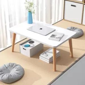 원룸 좌식 테이블 다다미 소파 감성 낮은 사이드 북유럽 책상