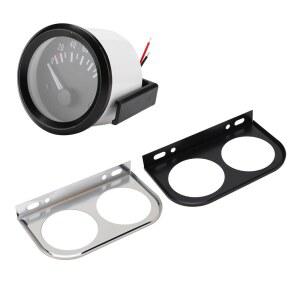 2 홀 게이지 패널 마운트 거치대 범용 금속 자동차 계량기 계기판 브래킷 1/16 인치 52mm