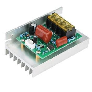 6000W SCR 디지털 전압 조절기 제어 정류기 AC 220V 디머 온도 모듈 0-100% 모터 속도