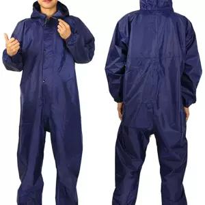일체형 우비 우의 작업용 전신 배달 우주복 레인 버전