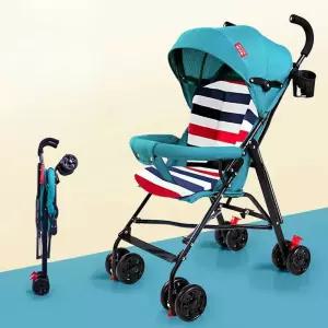 휴대용 폴딩 유모차 간단 폴딩유모차 경량 6세 분리형 가능