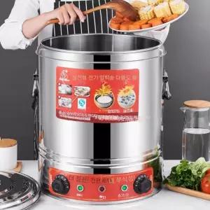전기 육수통 곰탕 포트 대형 물끓이기 디스펜서 기계