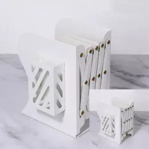 ( )접이식 책꽂이+펜꽂이 화이트 책상위책꽂이 책상책꽂이