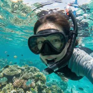 스노쿨링 마스크 세트 물놀이 수영 물안경 바다 해변 다이빙 풀페이스 김서림방지