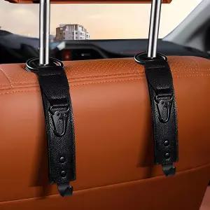 메르세데스 벤츠 GLE SUV/쿠페 350d 400d 450 500 58 카시트 백 오거나이저 다기능 회전식 헤드레스트